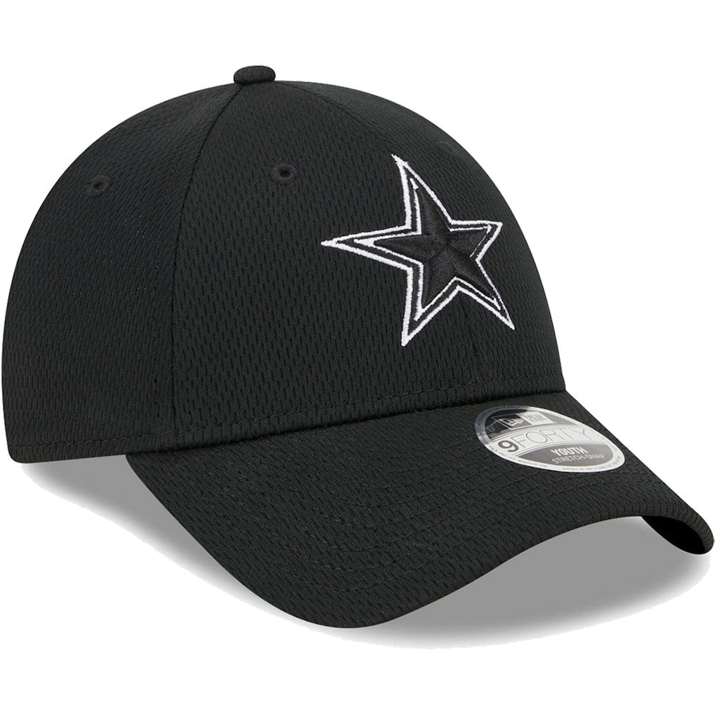 Dallas Cowboys New Era Youth Main B-Dub 9FORTY Adjustable Hat - Black sale