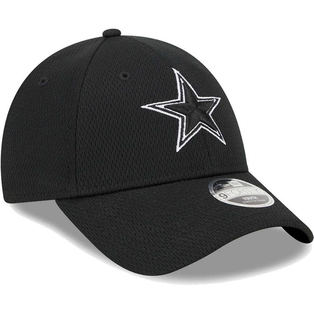 Dallas Cowboys New Era Youth Main B-Dub 9FORTY Adjustable Hat - Black sale