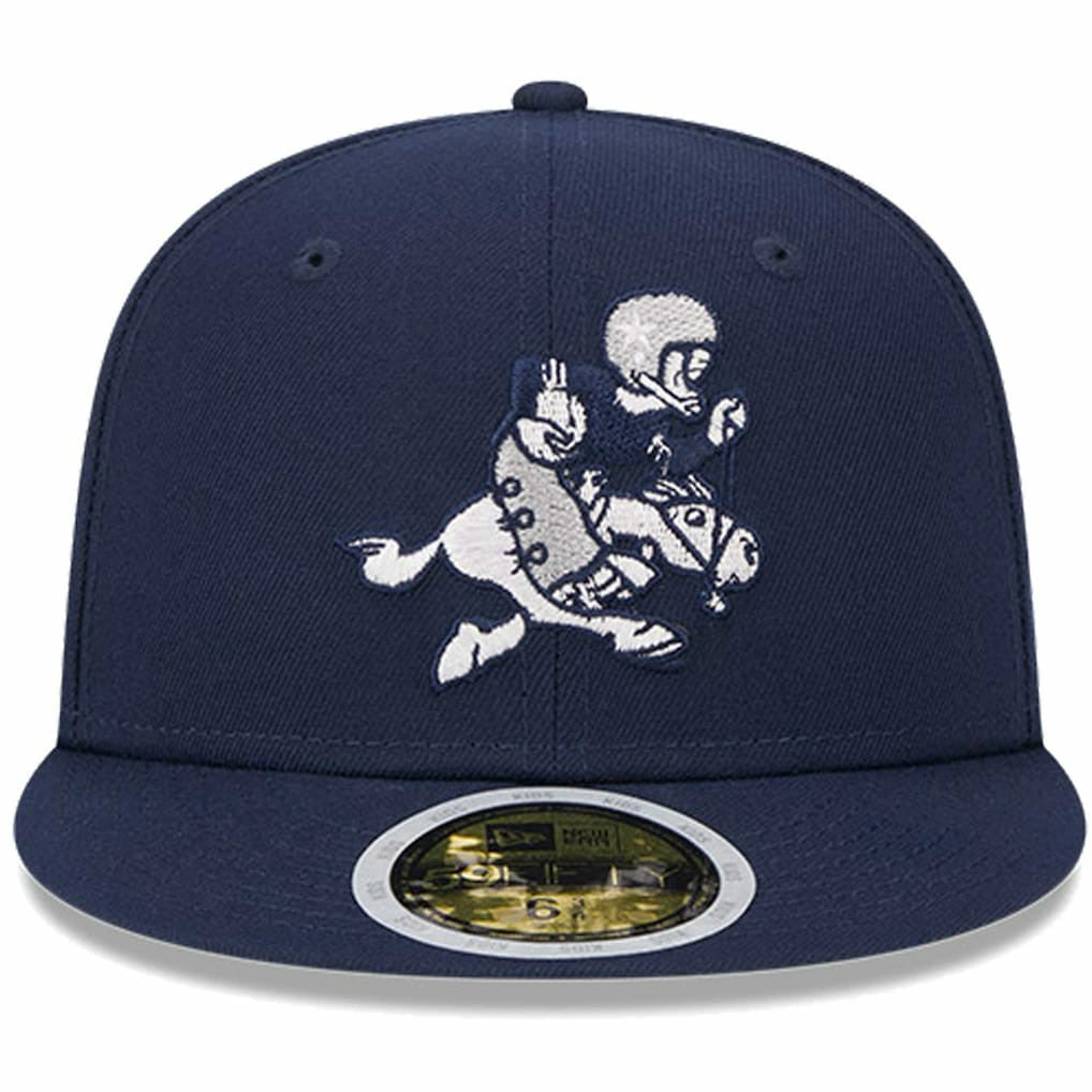 Dallas Cowboys New Era Youth 1966-69 Gridiron Classics Retro Joe Throwback Logo Main 59FIFTY Fitted Hat - Navy outlet