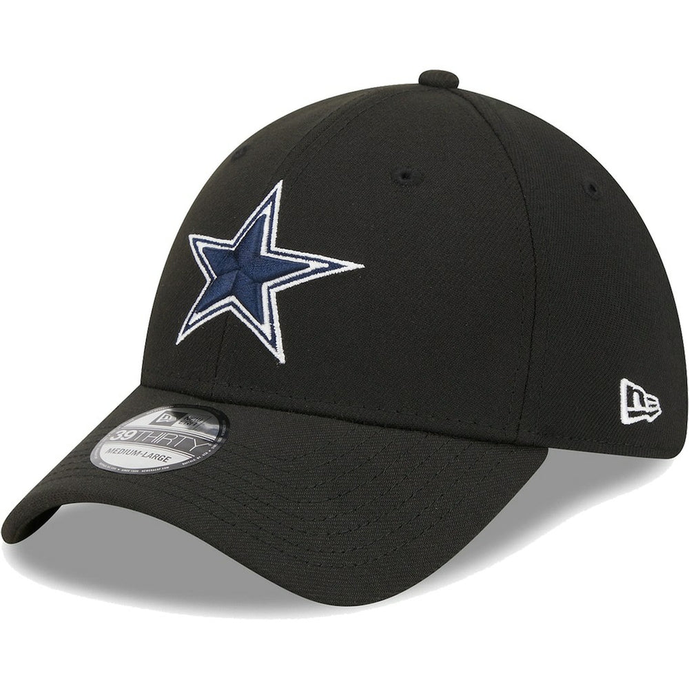 Dallas Cowboys New Era Main 39THIRTY Flex Hat - Black discount