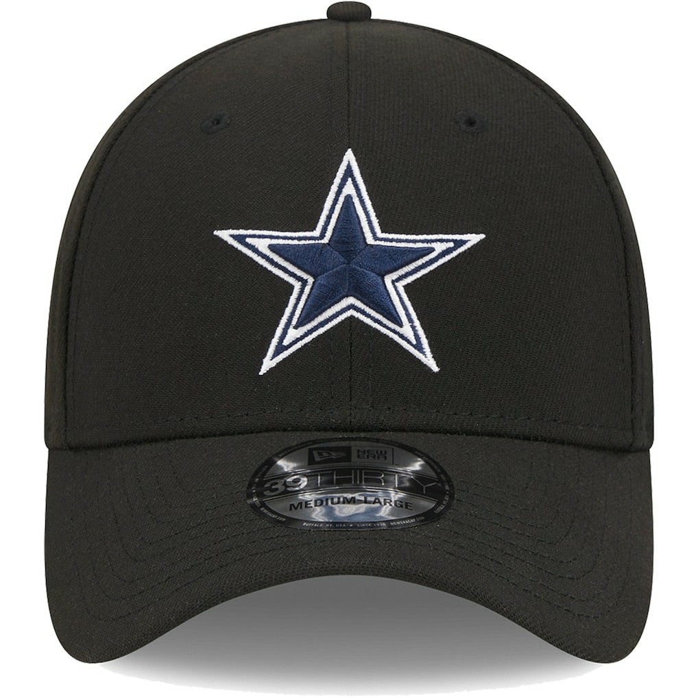 Dallas Cowboys New Era Main 39THIRTY Flex Hat - Black discount