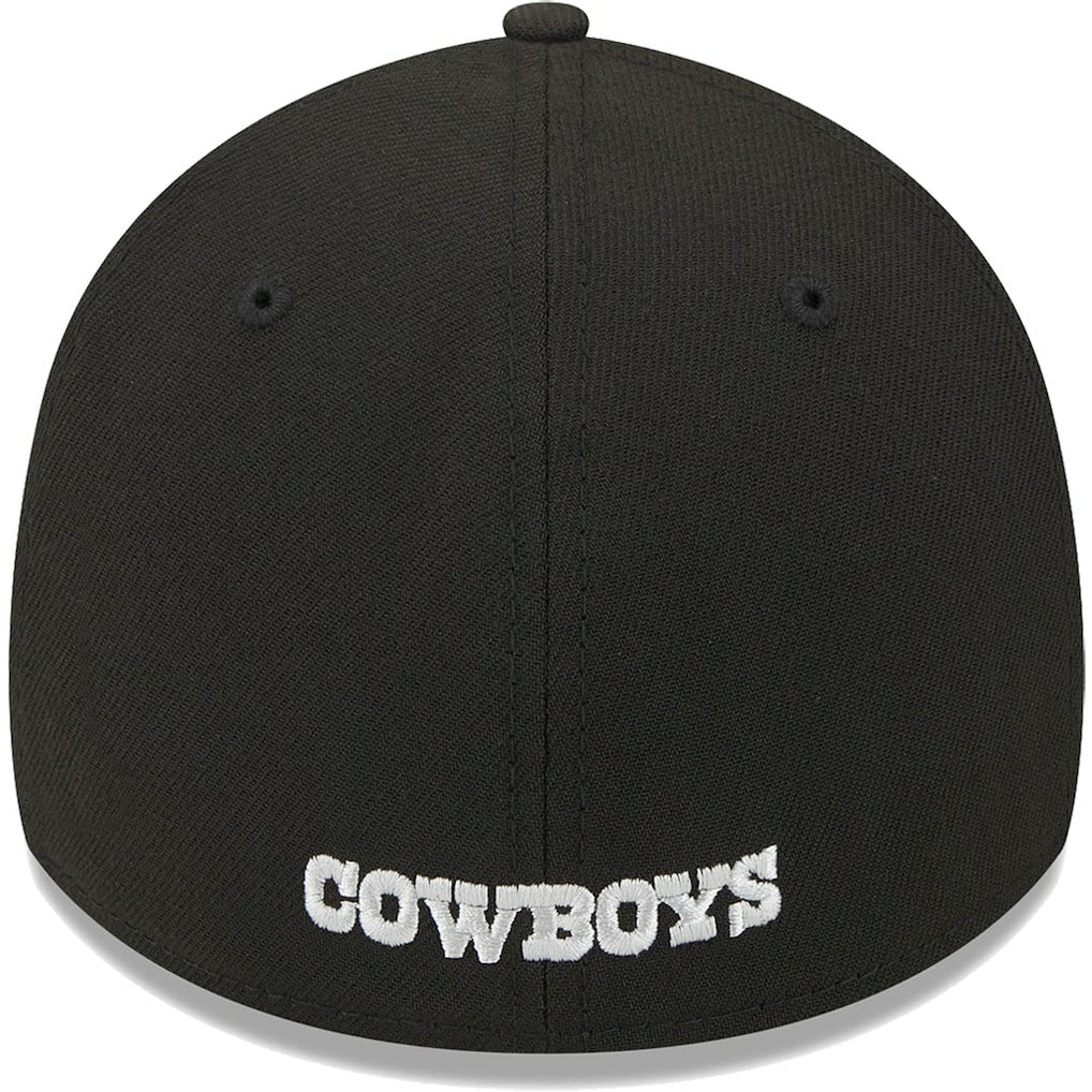Dallas Cowboys New Era Main 39THIRTY Flex Hat - Black discount