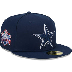 Dallas Cowboys New Era Main Patch 59FIFTY Fitted Hat - Navy outlet