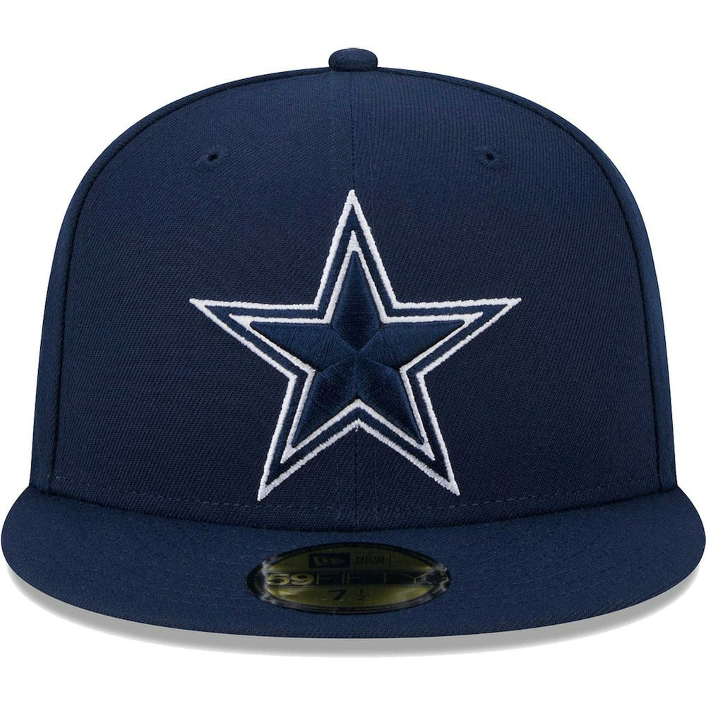 Dallas Cowboys New Era Main Patch 59FIFTY Fitted Hat - Navy outlet