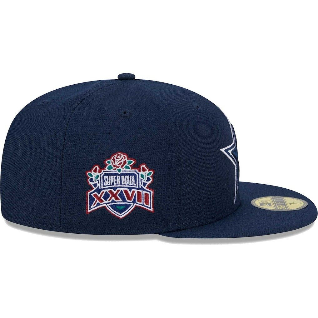 Dallas Cowboys New Era Main Patch 59FIFTY Fitted Hat - Navy outlet