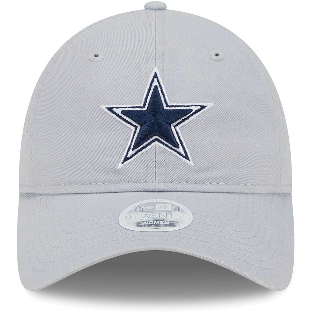 Dallas Cowboys New Era Women's Main Core Classic 2.0 9TWENTY Adjustable Hat - Gray discount