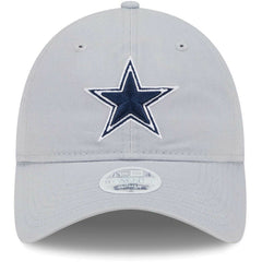 Dallas Cowboys New Era Women's Main Core Classic 2.0 9TWENTY Adjustable Hat - Gray discount
