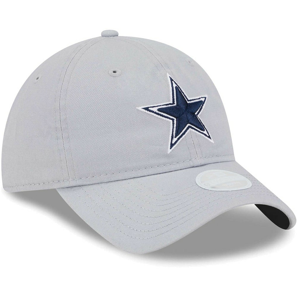 Dallas Cowboys New Era Women's Main Core Classic 2.0 9TWENTY Adjustable Hat - Gray discount