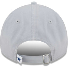 Dallas Cowboys New Era Women's Main Core Classic 2.0 9TWENTY Adjustable Hat - Gray discount