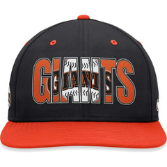 San Francisco Giants Cooperstown Collection Pro Snapback Hat - Black | Nike