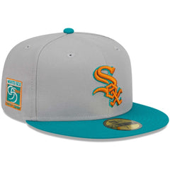 Chicago White Sox  59FIFTY Fitted Hat - Gray/Teal | New Era
