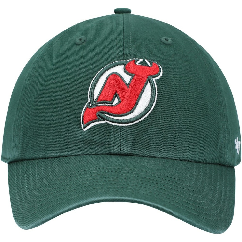 New Jersey Devils '47 Clean Up Adjustable Hat Green