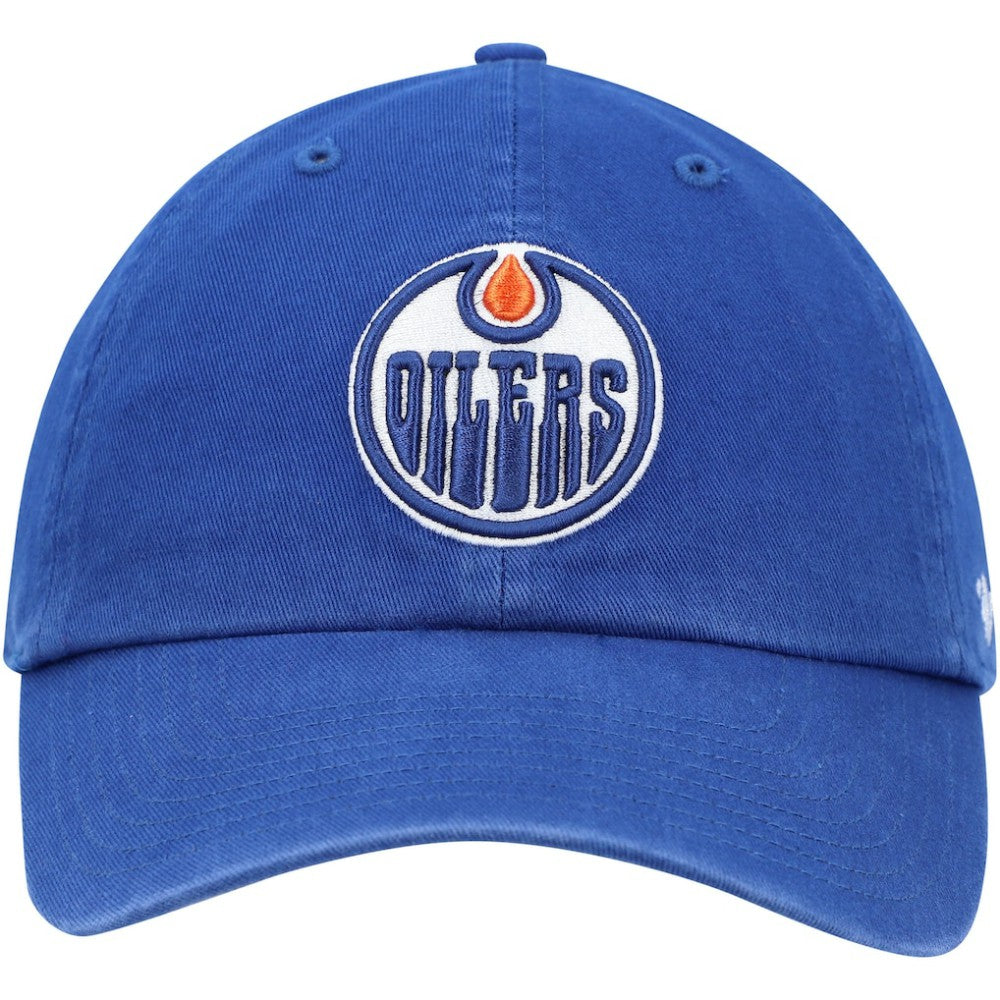 Edmonton Oilers '47 Clean Up Adjustable Hat Royal