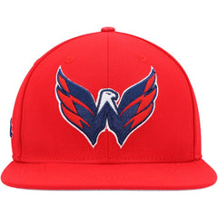 Washington Capitals Pro Standard Core Classic Logo Snapback Hat Red