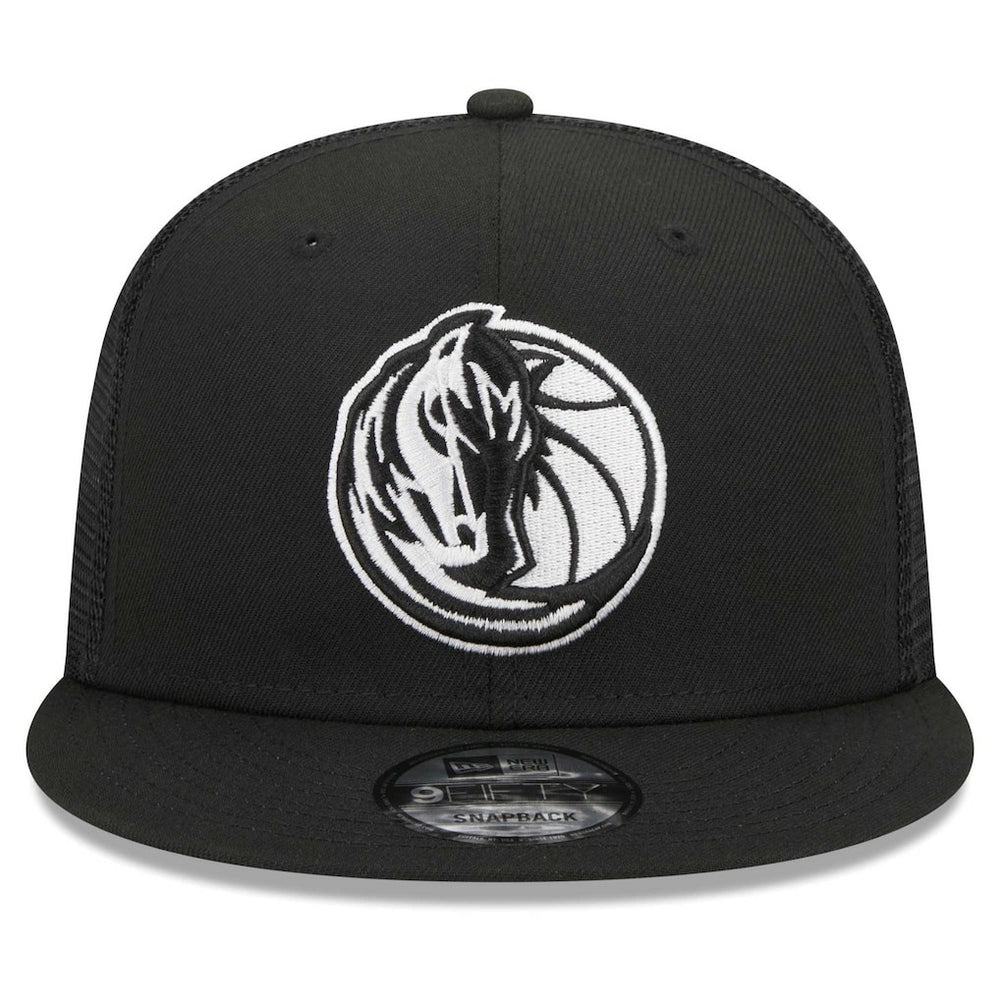 Dallas Mavericks 9FIFTY Snapback Trucker Hat sale - Black | New Era cheap
