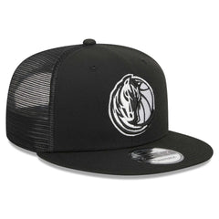 Dallas Mavericks 9FIFTY Snapback Trucker Hat sale - Black | New Era cheap