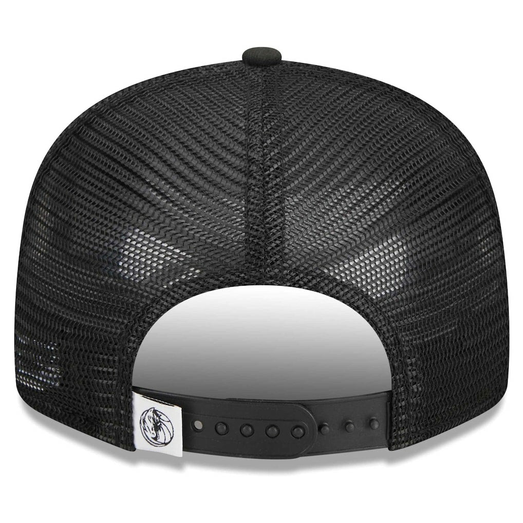 Dallas Mavericks 9FIFTY Snapback Trucker Hat sale - Black | New Era cheap