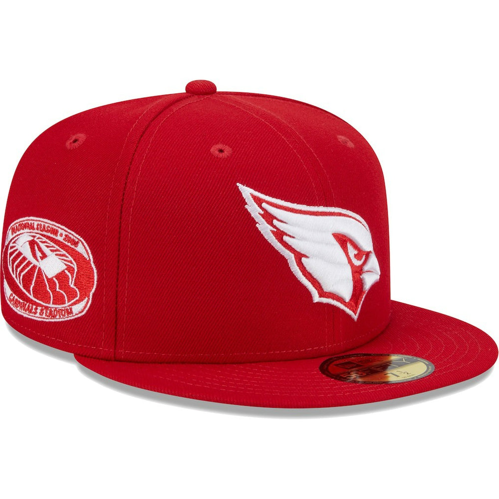 Arizona Cardinals New Era 2006 Inaugural Season Main Patch 59FIFTY Fitted Hat - Scarlet sale