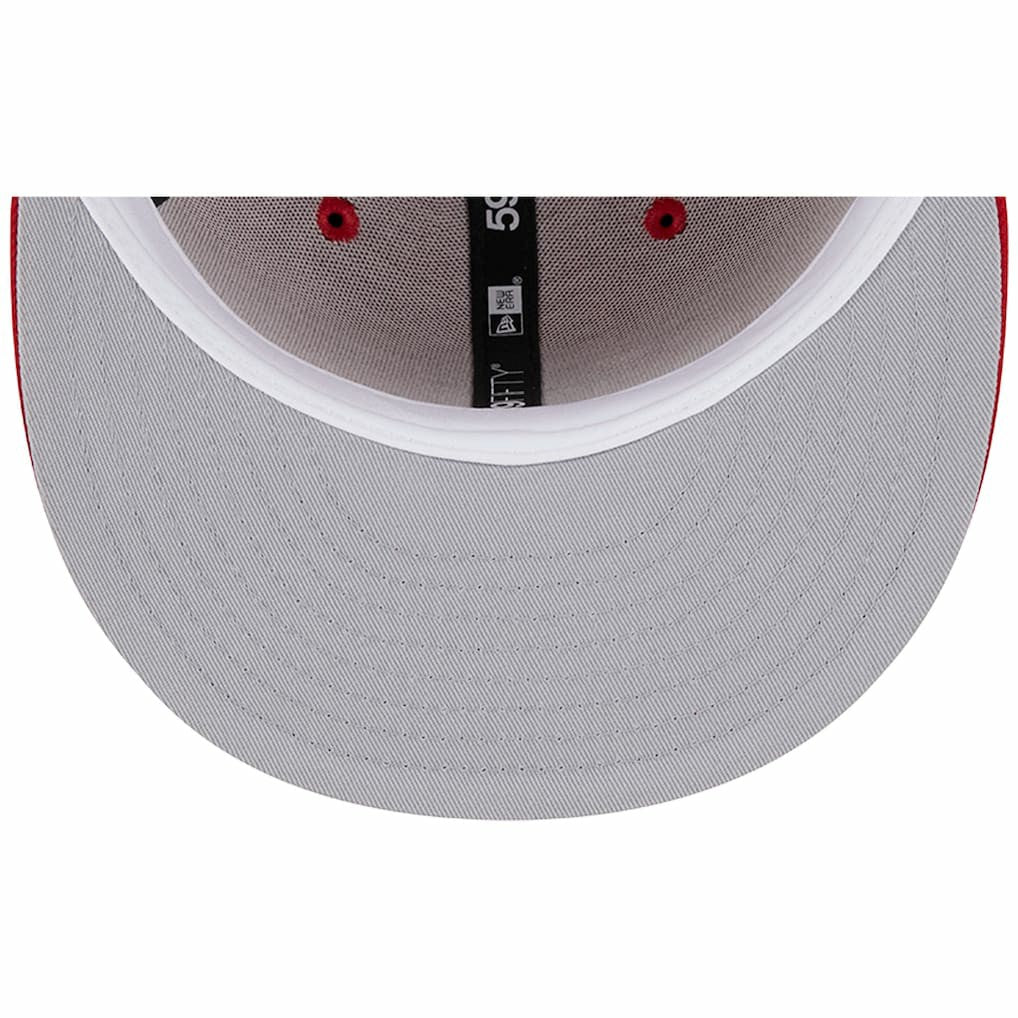 Atlanta Falcons New Era 1994 Hawaii Pro Bowl Main Patch 59FIFTY Fitted Hat - Scarlet on sale