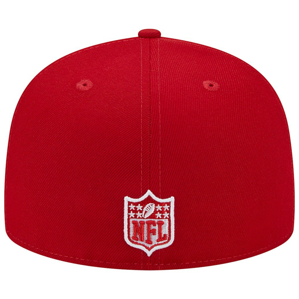 Los Angeles Chargers New Era Super Bowl XXIX Main Patch 59FIFTY Fitted Hat - Scarlet cheap