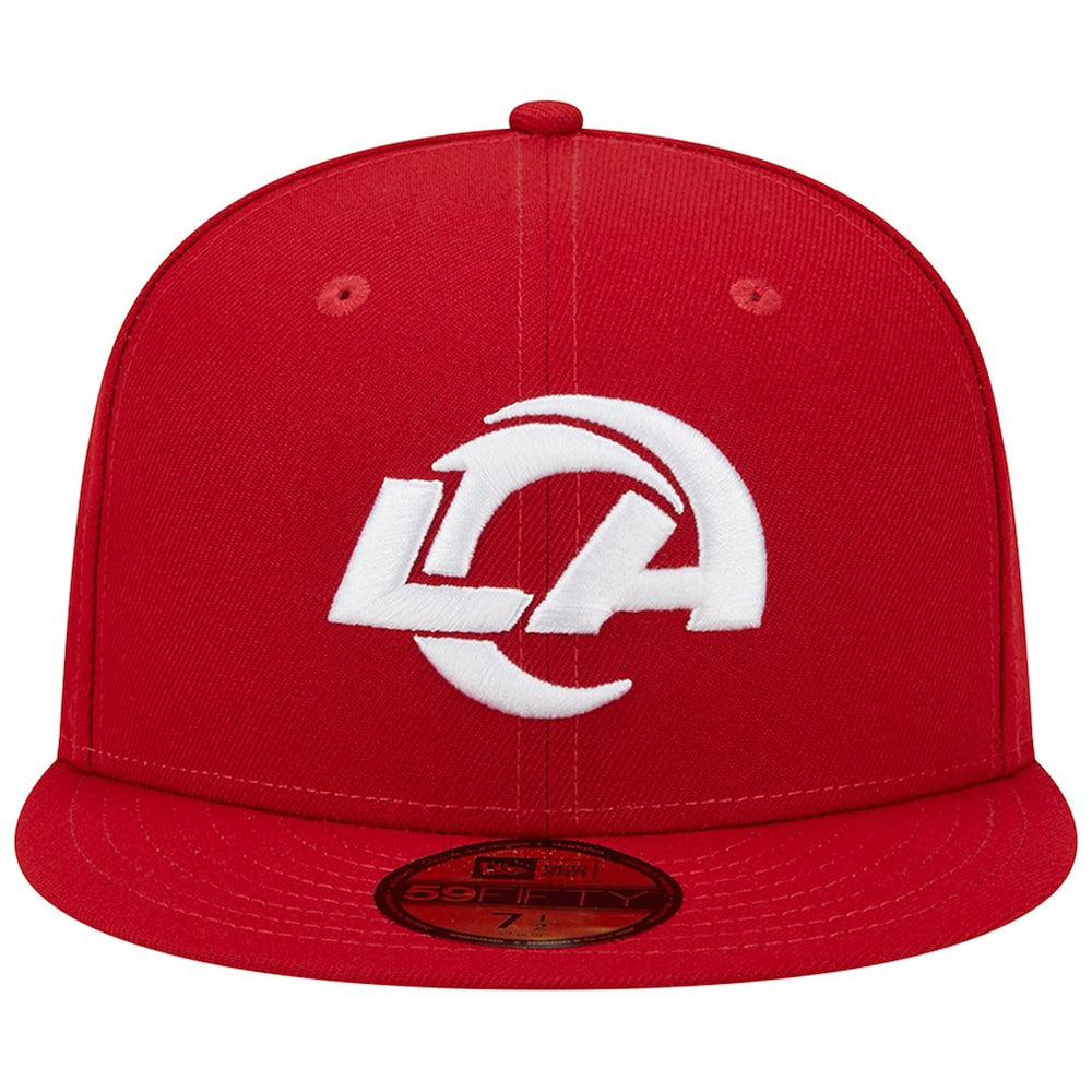 Los Angeles Rams New Era 1990 Hawaii Pro Bowl Main Patch 59FIFTY Fitted Hat - Scarlet cheap