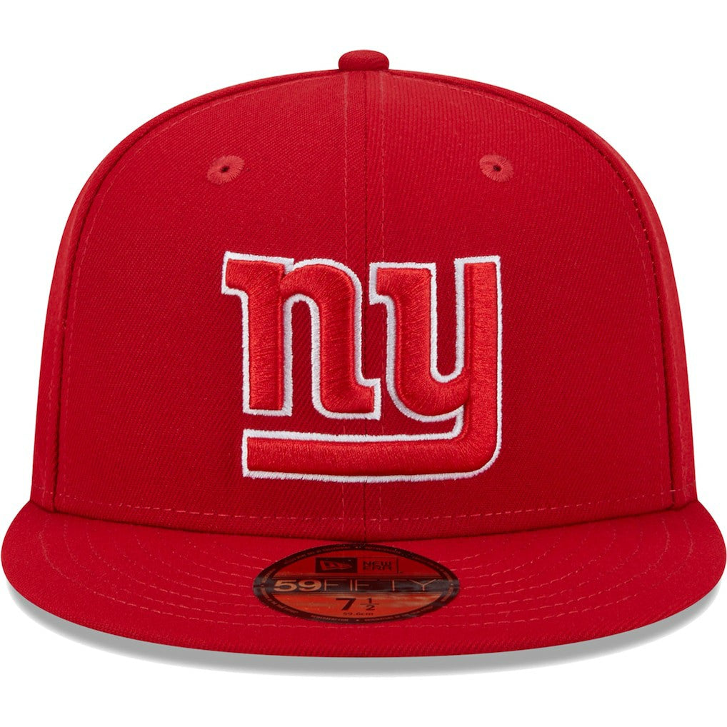 New York Giants New Era Super Bowl XLVI Main Patch 59FIFTY Fitted Hat - Scarlet discount