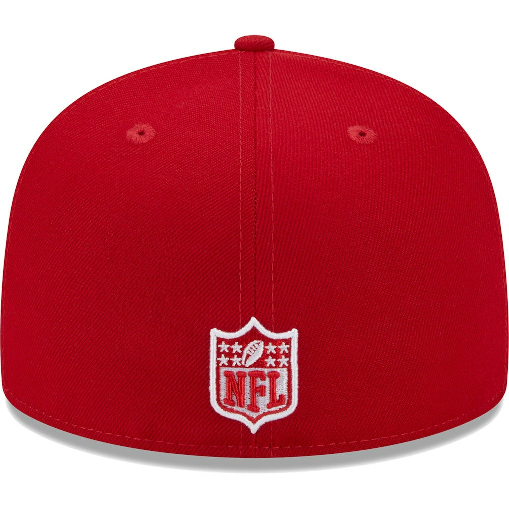 New York Giants New Era Super Bowl XLVI Main Patch 59FIFTY Fitted Hat - Scarlet discount