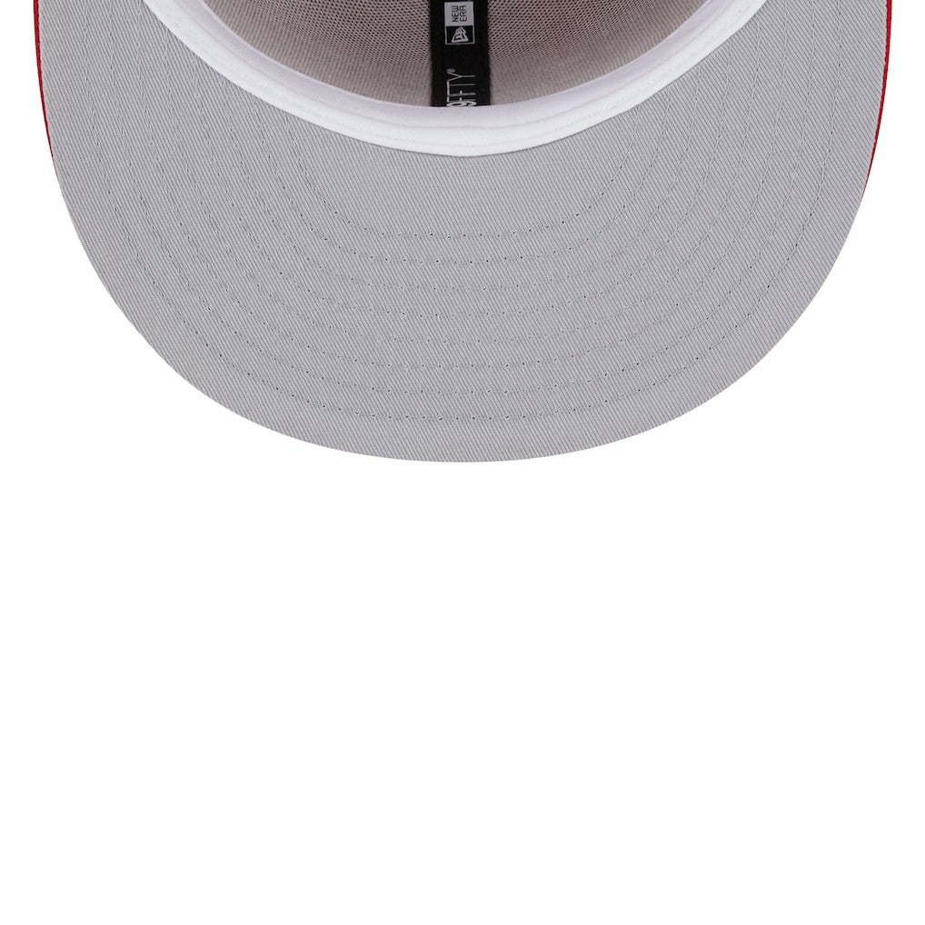 New York Giants New Era Super Bowl XLVI Main Patch 59FIFTY Fitted Hat - Scarlet discount