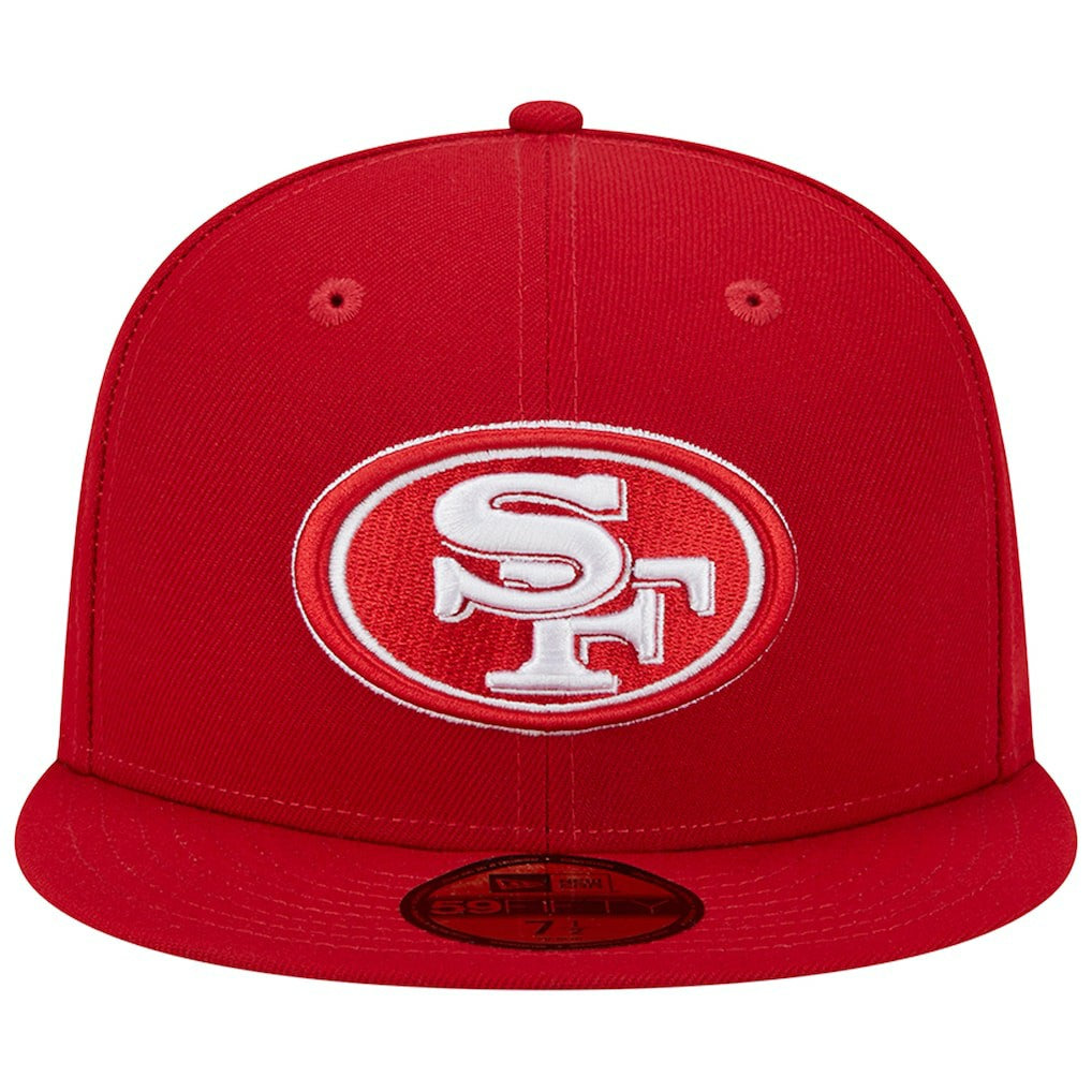 San Francisco 49ers New Era Super Bowl XXIX Main Patch 59FIFTY Fitted Hat - Scarlet cheap
