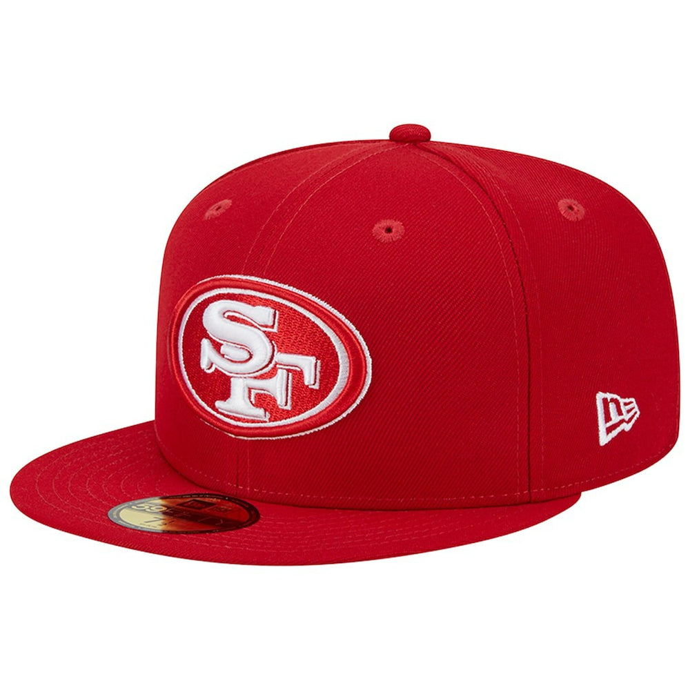 San Francisco 49ers New Era Super Bowl XXIX Main Patch 59FIFTY Fitted Hat - Scarlet cheap