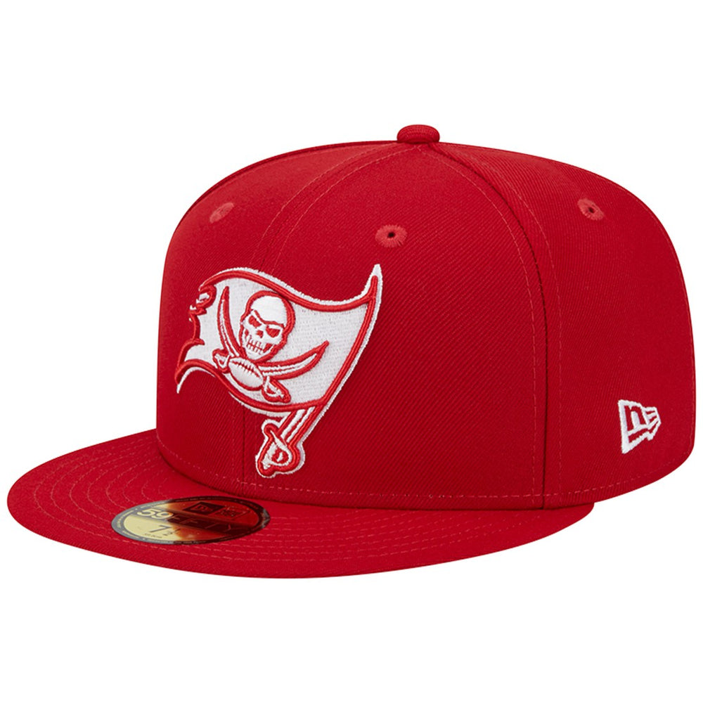 Tampa Bay Buccaneers New Era Super Bowl XXXVII Main Patch 59FIFTY Fitted Hat - Scarlet for sale