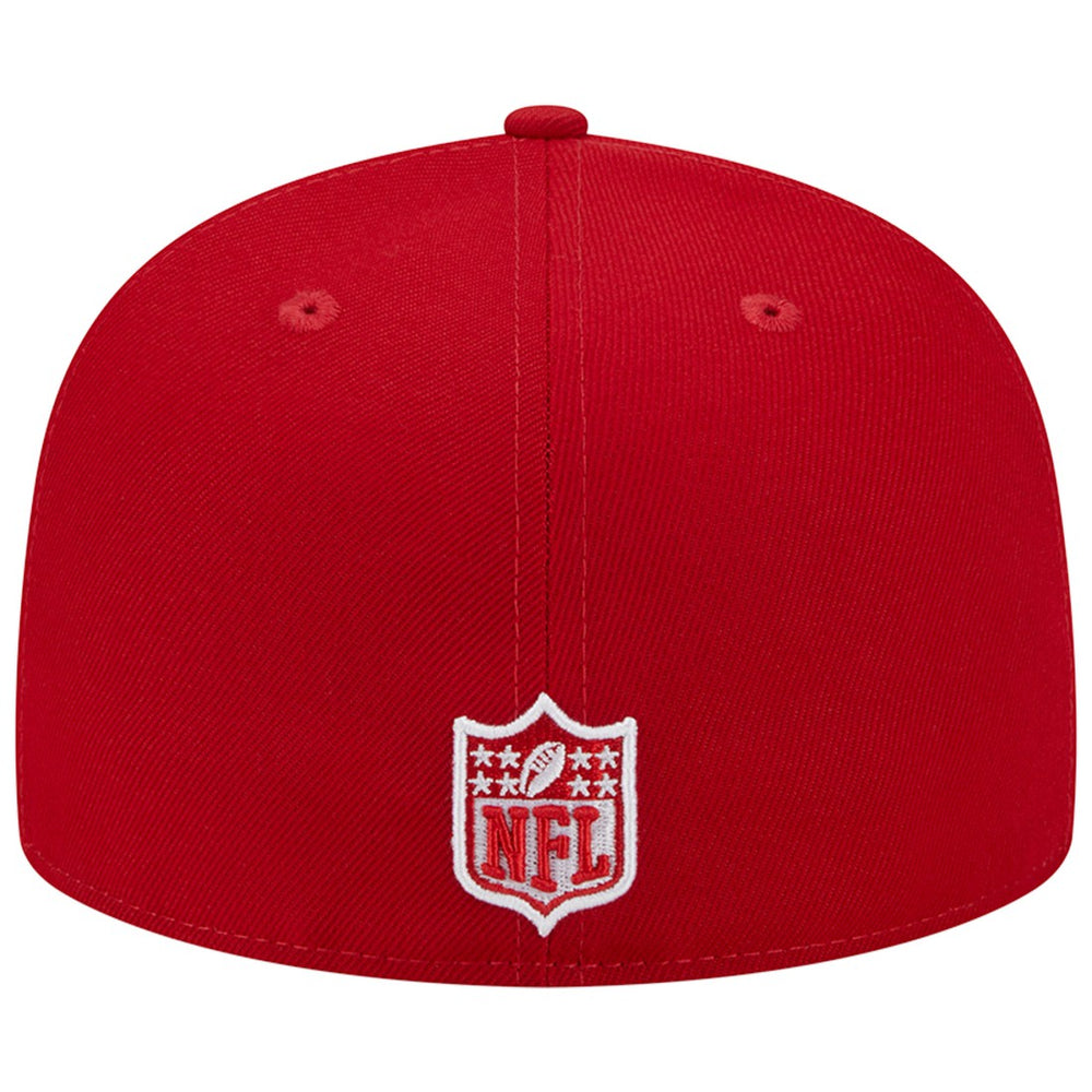 Tampa Bay Buccaneers New Era Super Bowl XXXVII Main Patch 59FIFTY Fitted Hat - Scarlet for sale