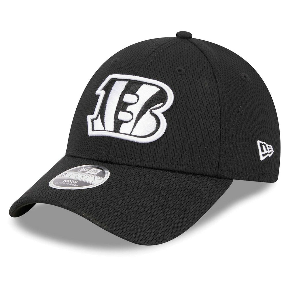 Cincinnati Bengals New Era Youth Main B-Dub 9FORTY Adjustable Hat - Black cheap