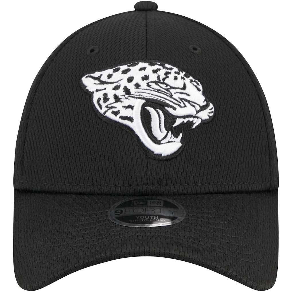 Jacksonville Jaguars New Era Youth Main B-Dub 9FORTY Adjustable Hat - Black discount