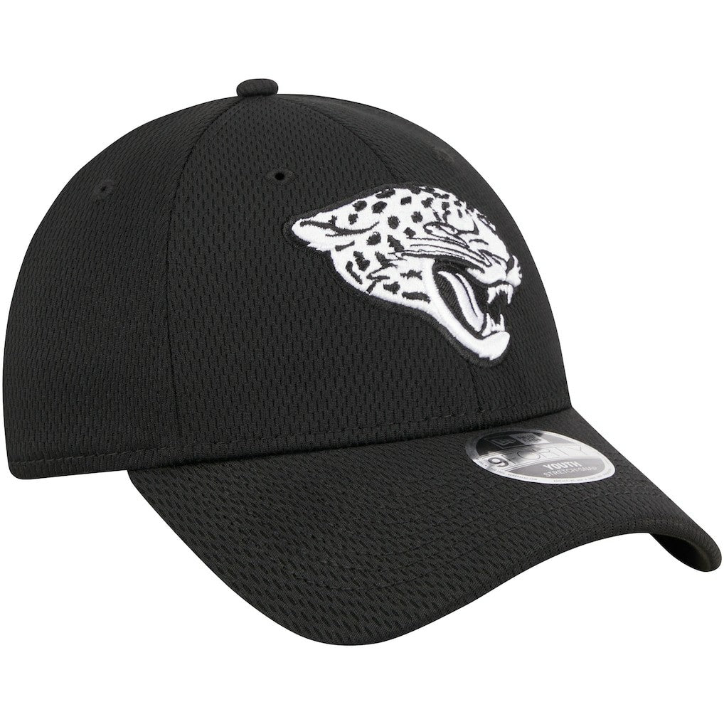 Jacksonville Jaguars New Era Youth Main B-Dub 9FORTY Adjustable Hat - Black discount