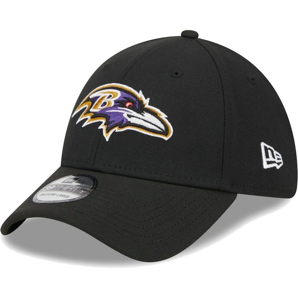 Baltimore Ravens New Era Main 39THIRTY Flex Hat - Black sale