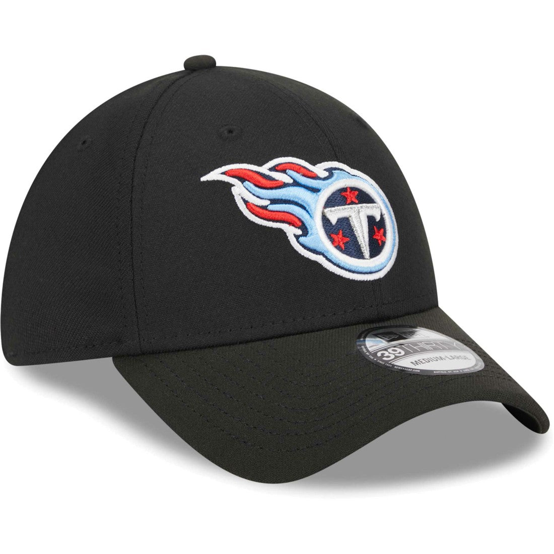Tennessee Titans New Era Main 39THIRTY Flex Hat - Black cheap