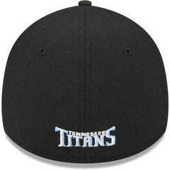 Tennessee Titans New Era Main 39THIRTY Flex Hat - Black cheap