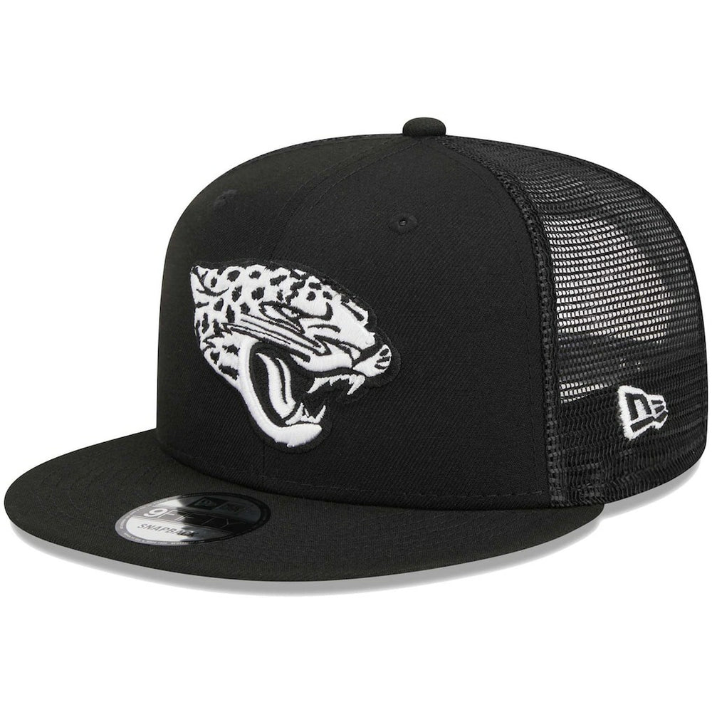 Jacksonville Jaguars New Era Main Trucker 9FIFTY Snapback Hat - Black online