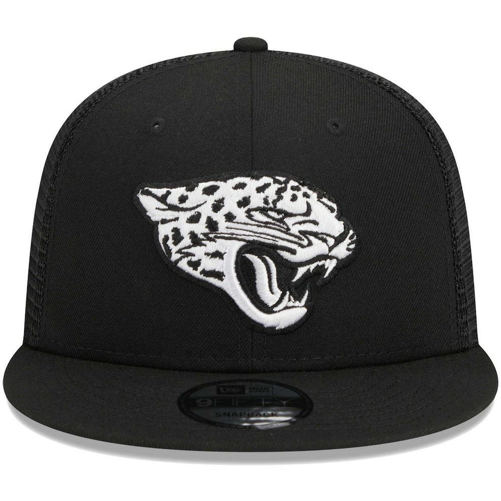 Jacksonville Jaguars New Era Main Trucker 9FIFTY Snapback Hat - Black online