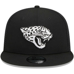 Jacksonville Jaguars New Era Main Trucker 9FIFTY Snapback Hat - Black online