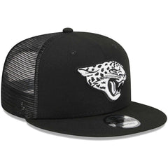 Jacksonville Jaguars New Era Main Trucker 9FIFTY Snapback Hat - Black online