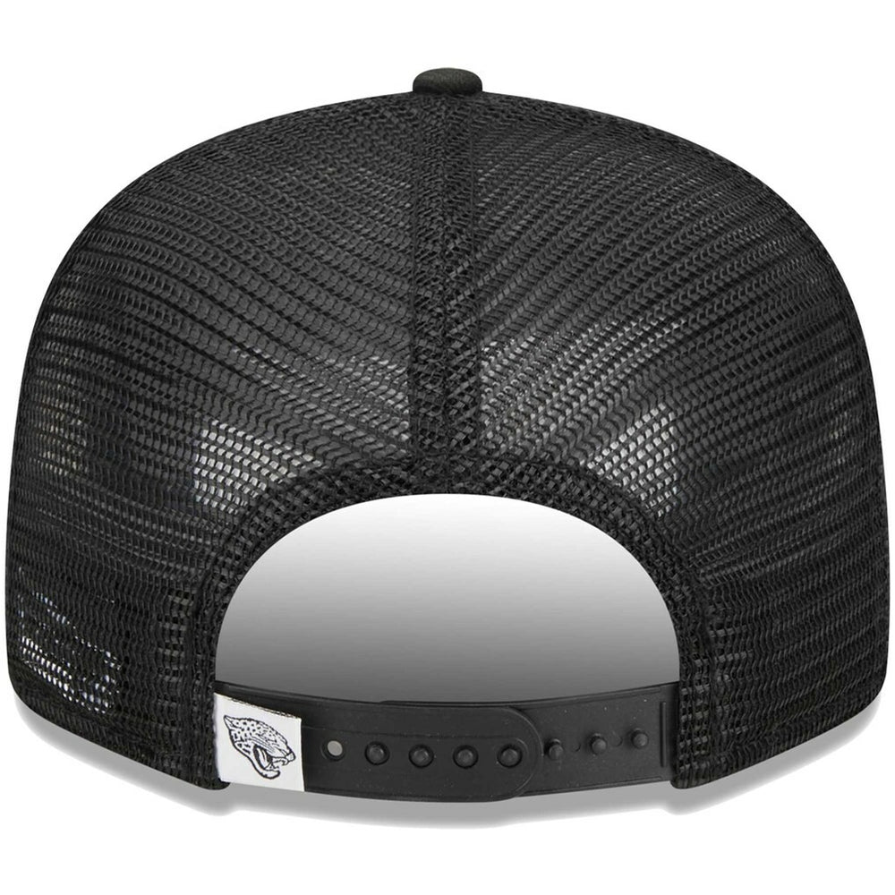 Jacksonville Jaguars New Era Main Trucker 9FIFTY Snapback Hat - Black online