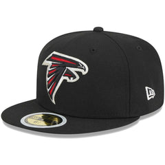 Atlanta Falcons New Era Youth Main 59FIFTY Fitted Hat - Black sale