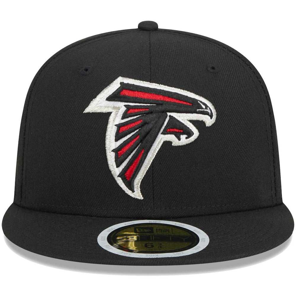 Atlanta Falcons New Era Youth Main 59FIFTY Fitted Hat - Black sale