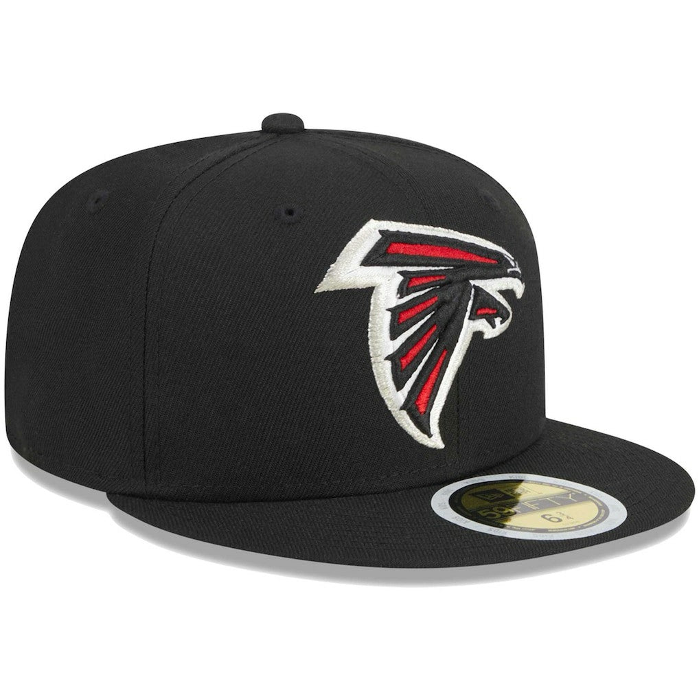 Atlanta Falcons New Era Youth Main 59FIFTY Fitted Hat - Black sale