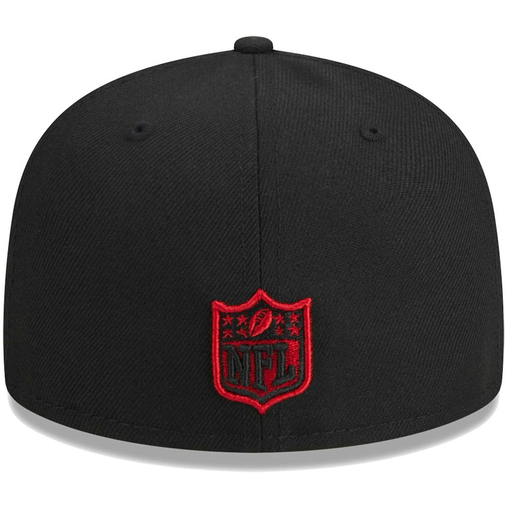Atlanta Falcons New Era Youth Main 59FIFTY Fitted Hat - Black sale
