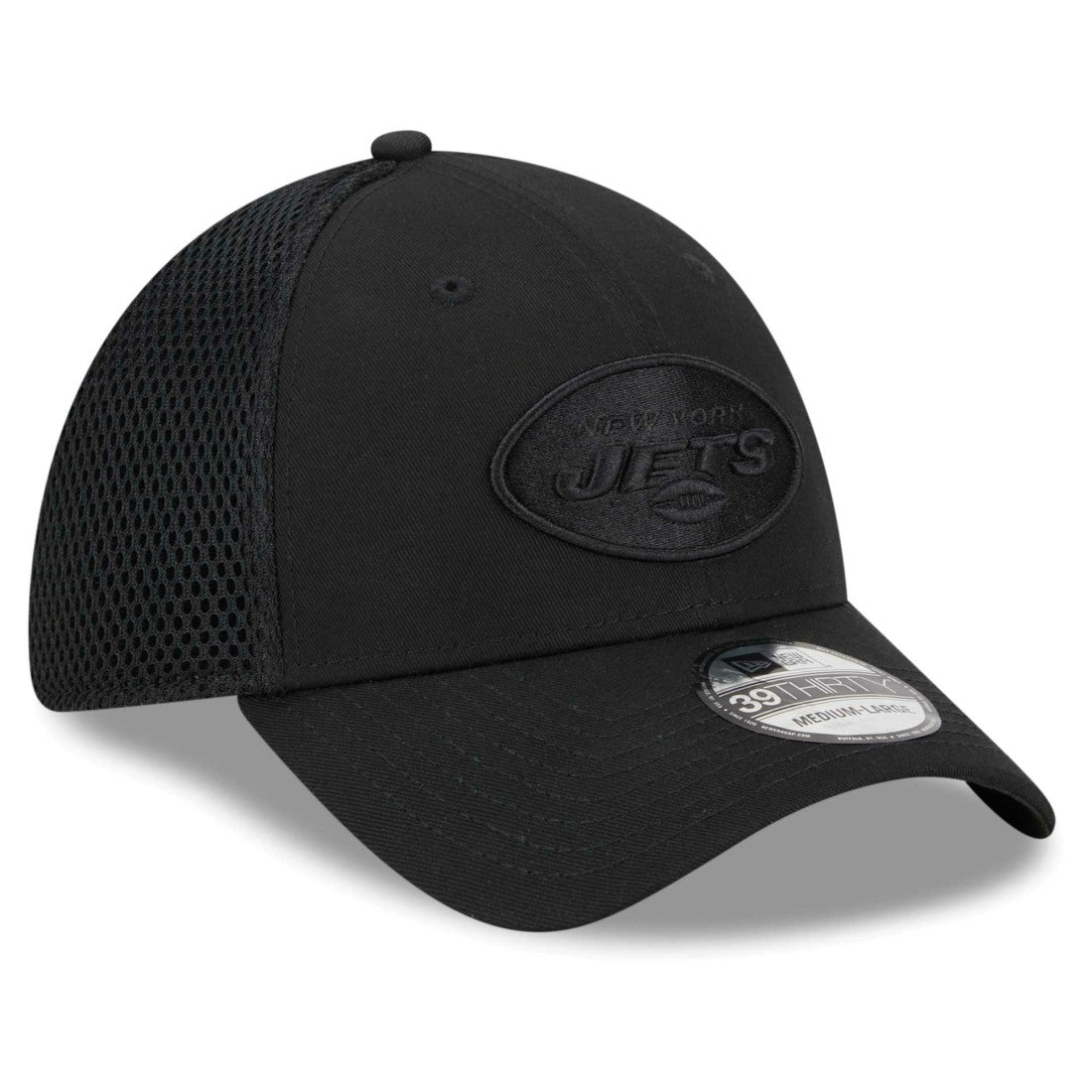 New York Jets New Era Main Neo 39THIRTY Flex Hat - Black sale