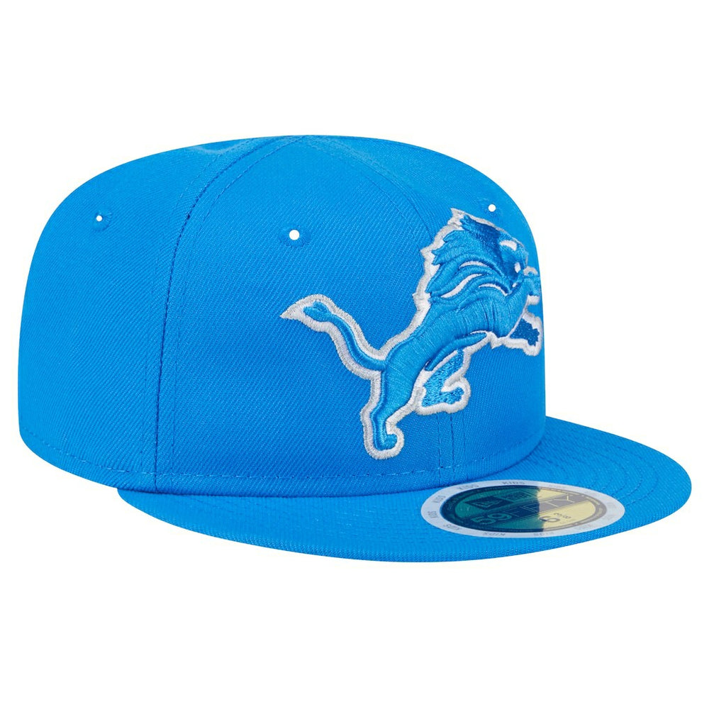 Detroit Lions New Era Main 59FIFTY Fitted Hat - Blue sale