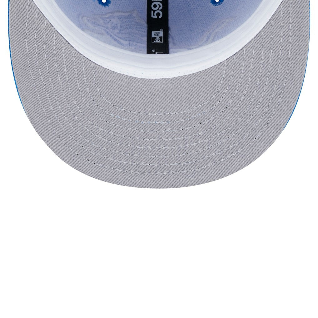 Detroit Lions New Era Main 59FIFTY Fitted Hat - Blue sale